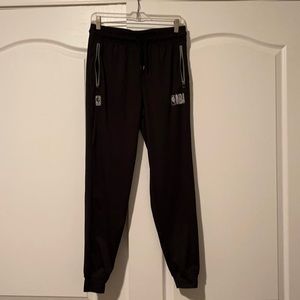 NBA men’s black joggers